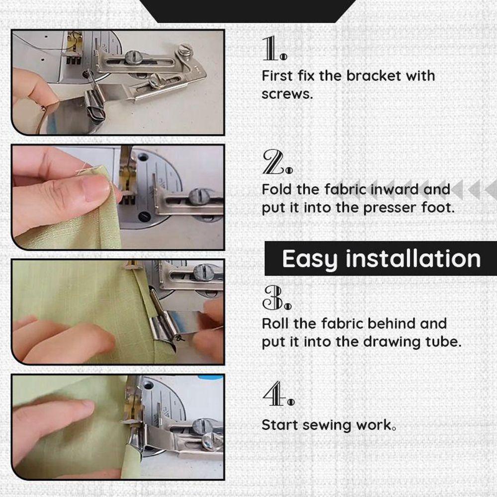 PRESTON Dụng Cụ Cuốn Viền Cho Máy May Thủ Công