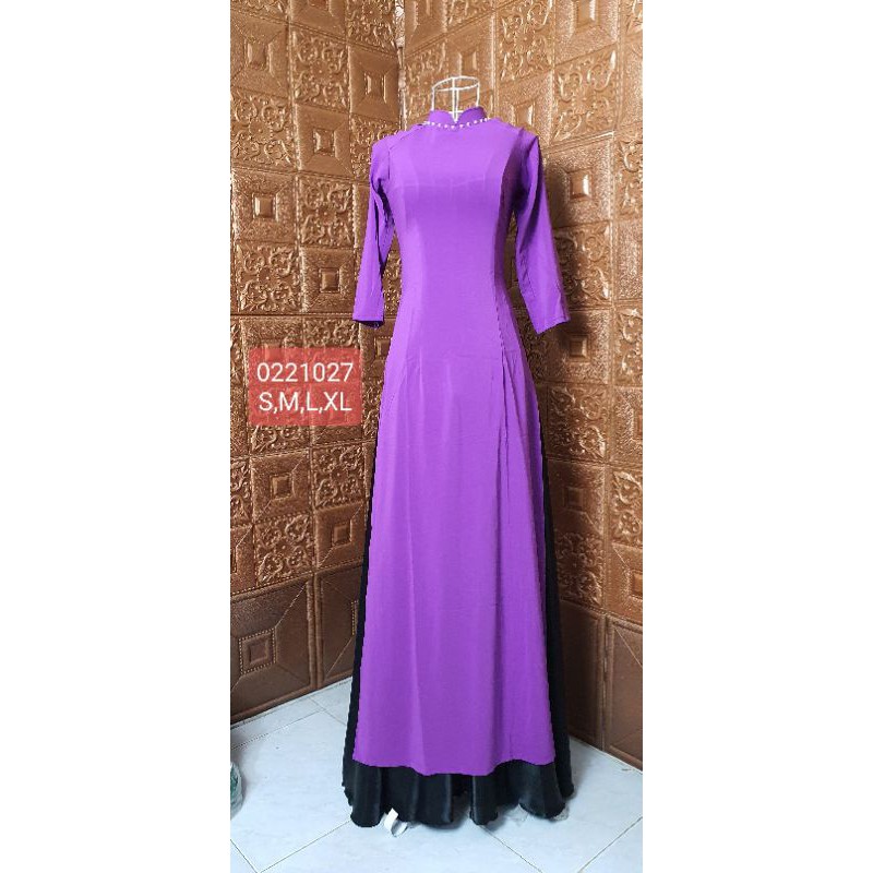 Áo dài trơn truyển thống