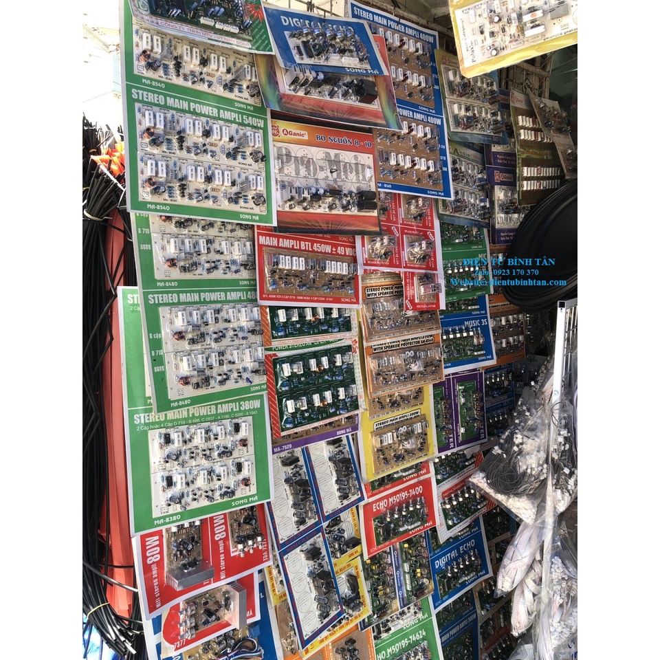 Mạch công suất Hiếu dùng cho Amply 16 sò 720W