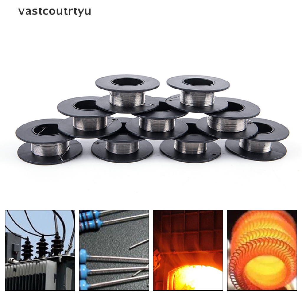 Vas 10Meters Heating Wire Diameter 0.1-0.6 Cr20Ni80 Nickel-chromium Resistance Wire n