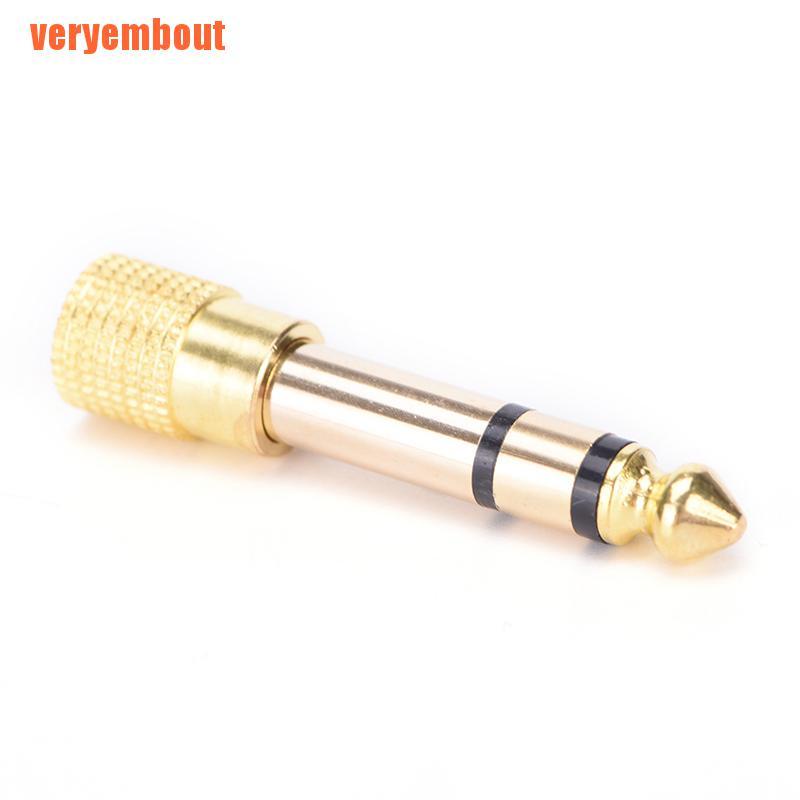 Giắc Cắm Âm Thanh 6.5mm 1 / 4 &quot;Male Sang 3.5mm 1 / 8&quot; Female