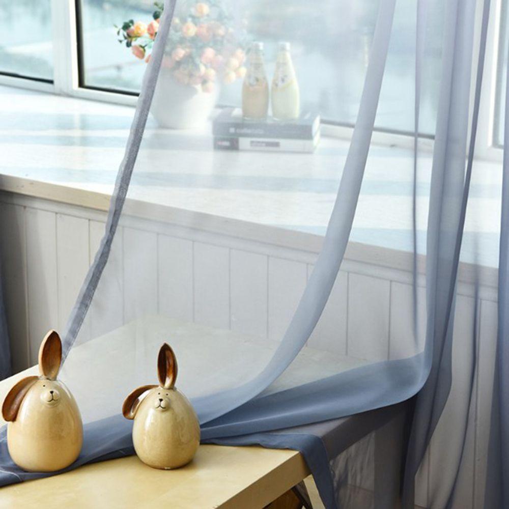 Epoch Rèm Cửa Sổ Vải Tuyn Polyester In Hình 3D