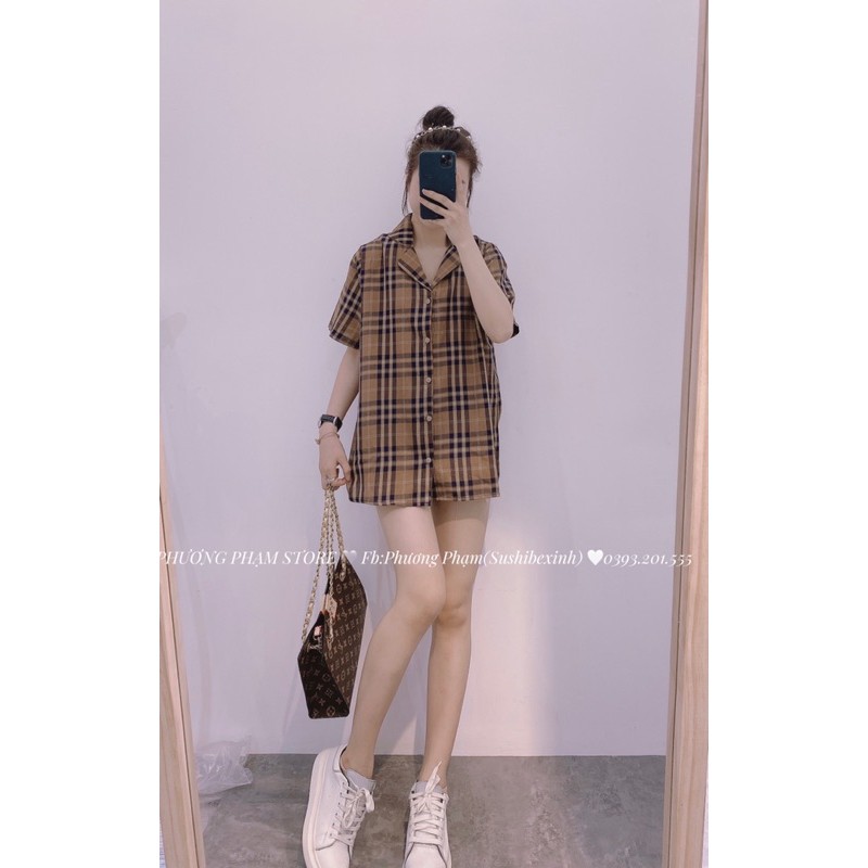 Áo sơ mi cổ vec nữ | BigBuy360 - bigbuy360.vn