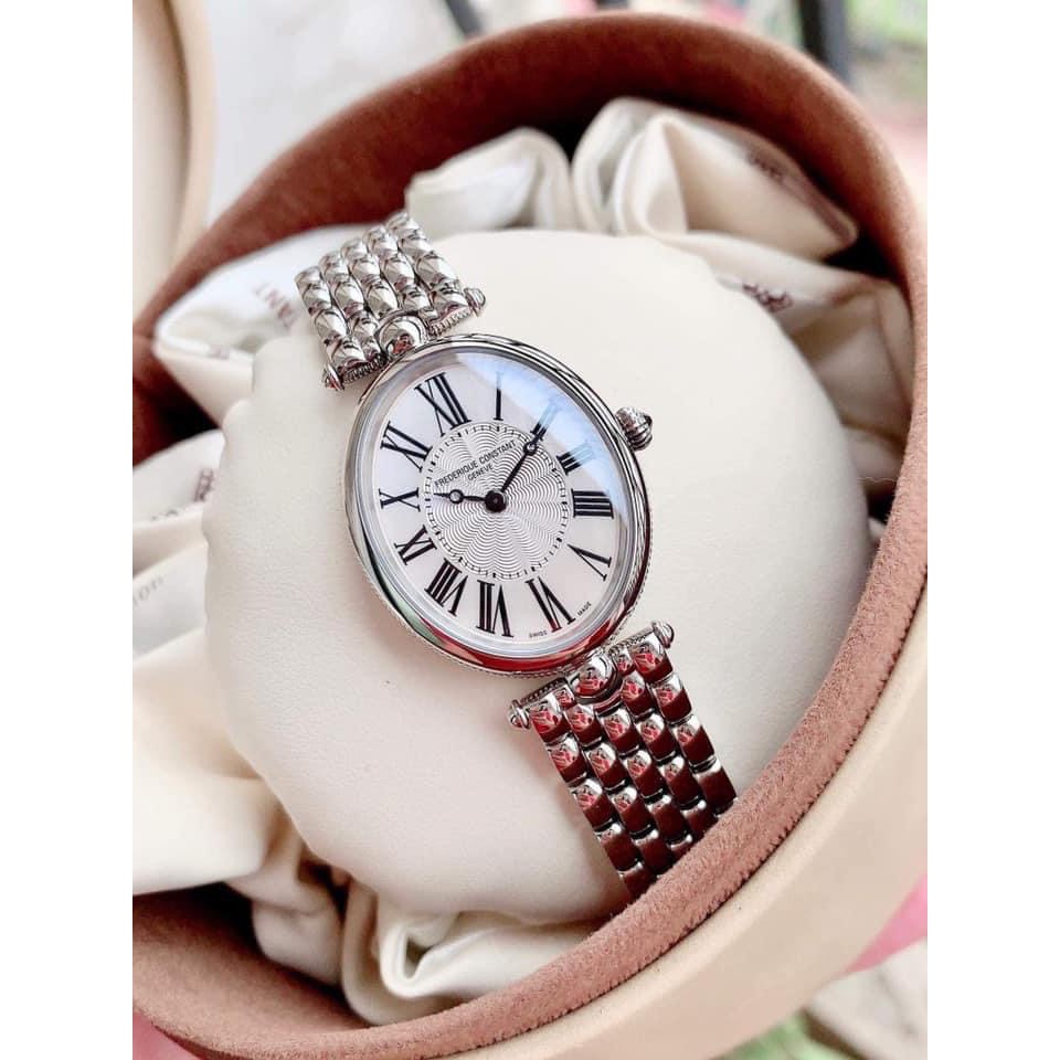 Đồng hồ nữ chính hãng Frederique Constant FC-200MPW2V6B - Máy Quartz pin Thụy Sĩ - Kính Sapphire