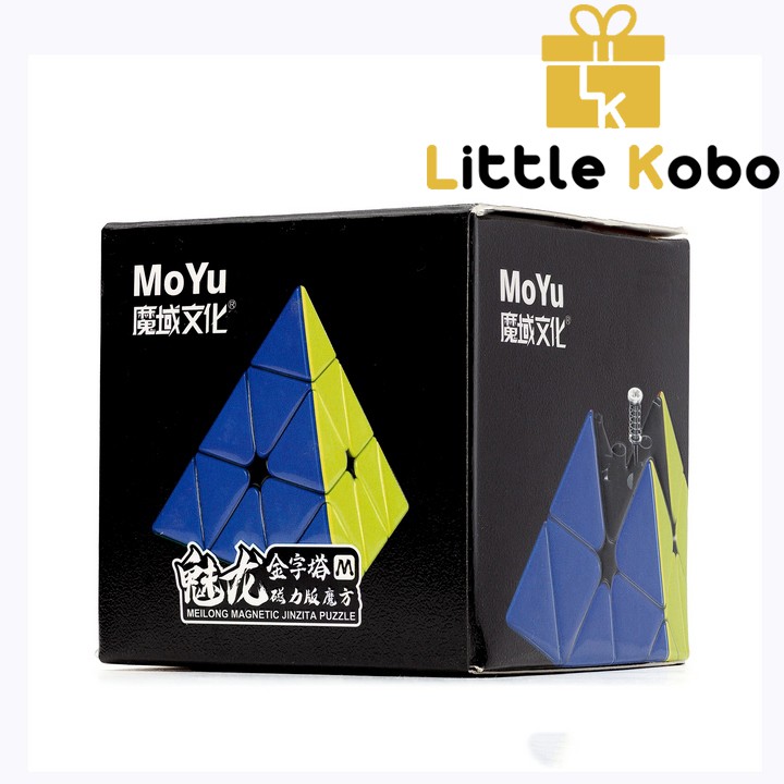 Rubik Pyraminx MoYu MeiLong M Pyraminx Magnetic Series Rubic Tam Giác Stickerless Pyramid