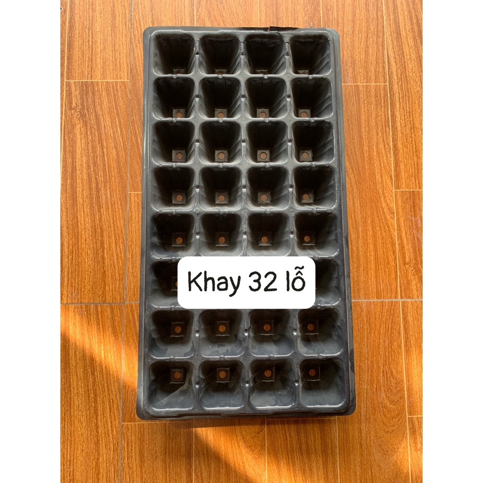 COMBO 5 KHAY ƯƠM HẠT GIỐNG CÁC LOẠI 32,50,72,105,128,200 LỖ (BẦU ƯƠM THÔNG MINH, DỊCH TRUYỀN CHO CÂY, KEO SẸO...)