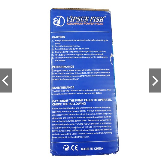 Máy Bơm Lọc Nước Hồ Cá VS-1680