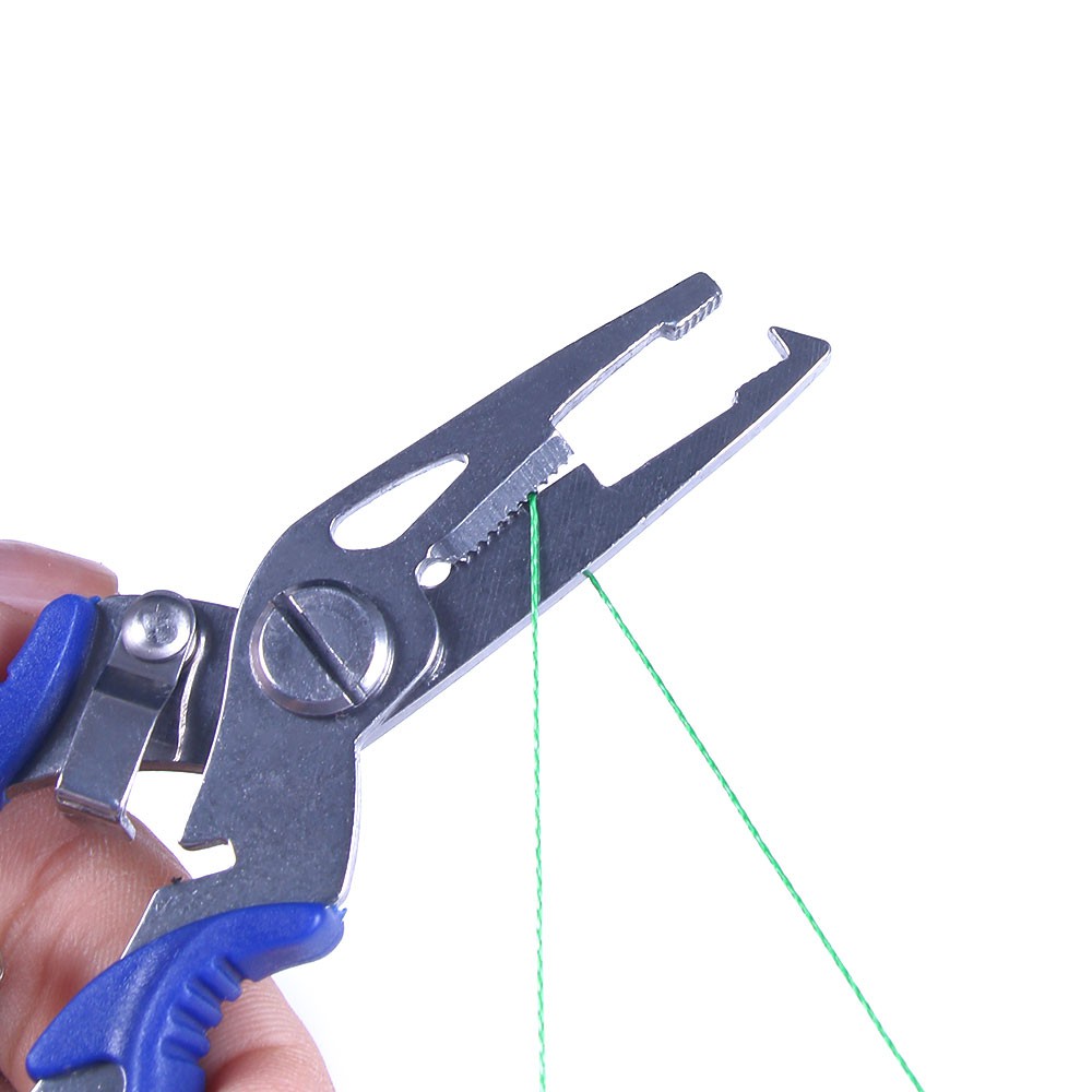 Kìm cắt HENGJIA bằng thép không gỉ hỗ trợ dụng cụ câu cá chuyên dụng tiện lợi