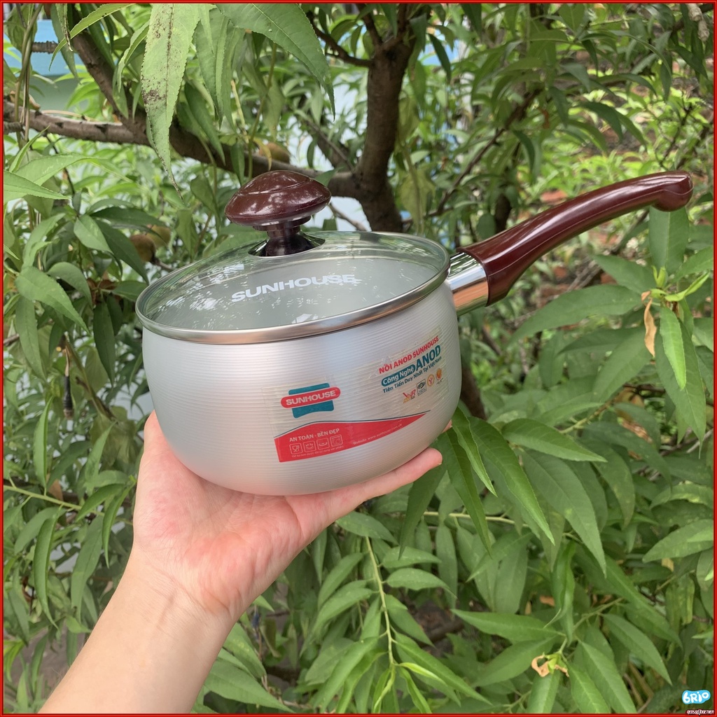 Nồi quấy bột cho bé chống dính Sunhouse SH99- 14M - [An toàn cho bé - Chính hãng Sunhouse - Bảo hành 12 tháng]