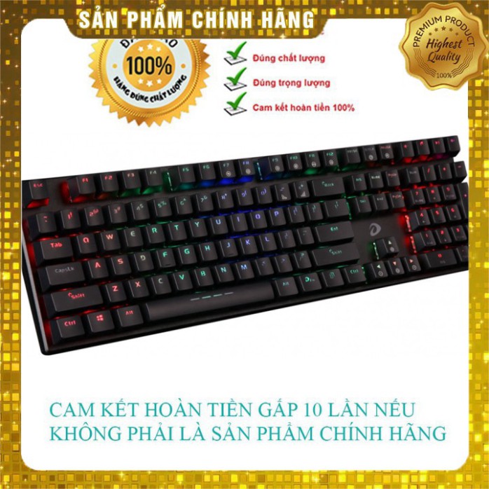 Bàn Phím Cơ Gaming DareU EK1280 - Mã cũ DK1280 - RGB Blue/Brown/Red Switch [ Mai Hoàng phân phối, BẢO HÀNH 24 THÁNG ]