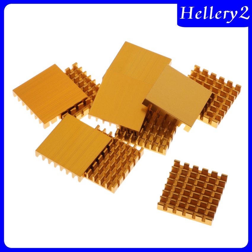 Bộ 20 Miếng Tản Nhiệt Bằng Đồng Cho Bảng Mạch IC IC