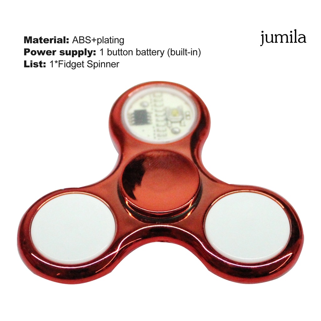 Con Quay Đồ Chơi Fidget Spinner Với Đèn Led Đổi Màu