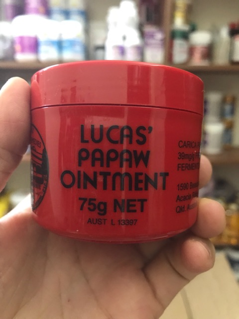 Kem đa năng Lucas Papaw Ointment đu đủ 75g của Úc