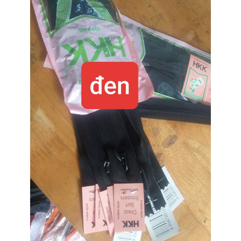 12 sợi dây kéo giọt nước Hkk  dài 25-40-50-60