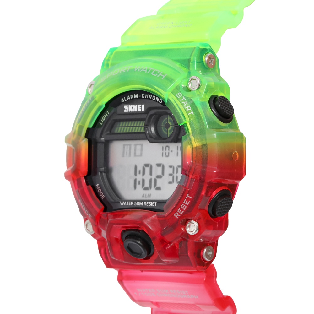 Đồng Hồ Nam Điện Tử Thể Thao Pin Nhật, Kháng Nước SKMEI - 1197GNRD - Hàng Chính Hãng