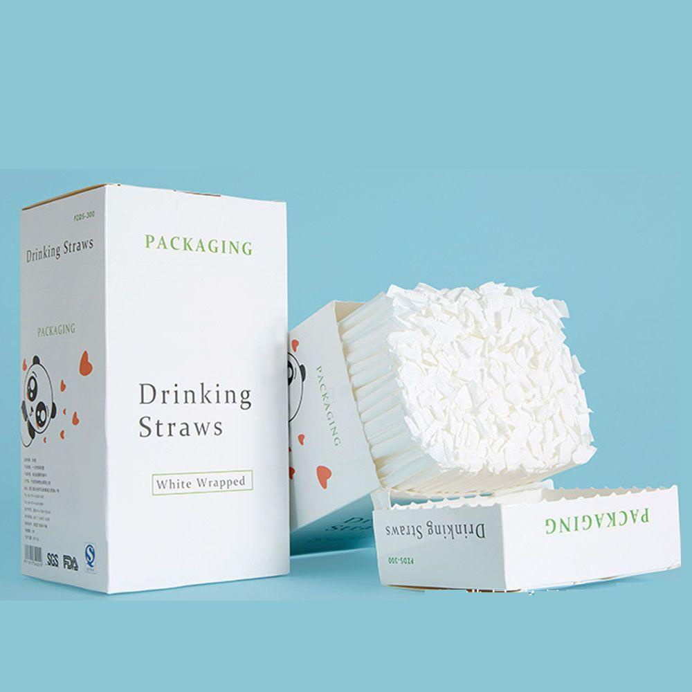 Set 100 Ống Hút Nhựa Trong Suốt Tiện Dụng