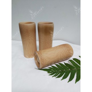 Cốc uống bia bằng tre cao 16.5cm