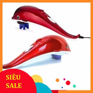 Máy massage cầm tay hình cá heo (Loại to) 40cm - Máy Đấm Lưng Có Video Thật