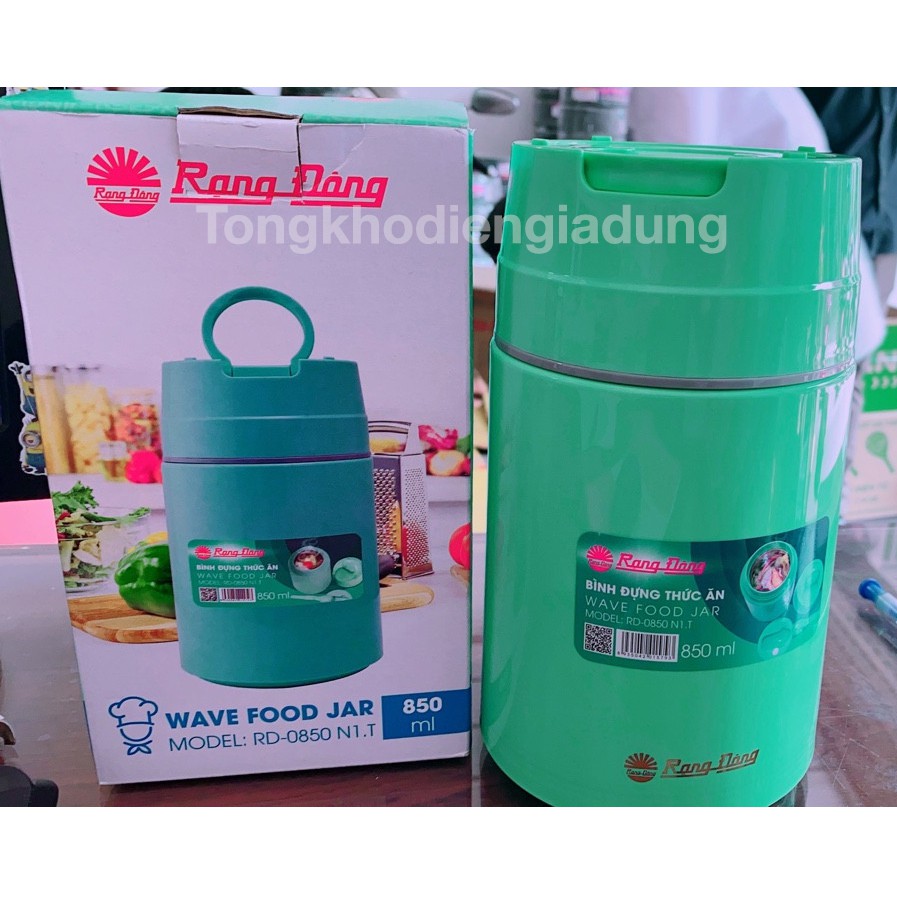 Bình giữ nhiệt đựng thức ăn, ủ cháo Rạng Đông mới RD 0850 N1.T | BigBuy360 - bigbuy360.vn