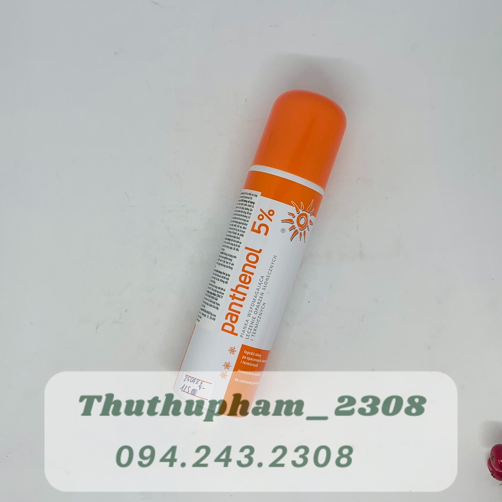 Xịt bỏng  Panthenol - Chai xịt 150ml