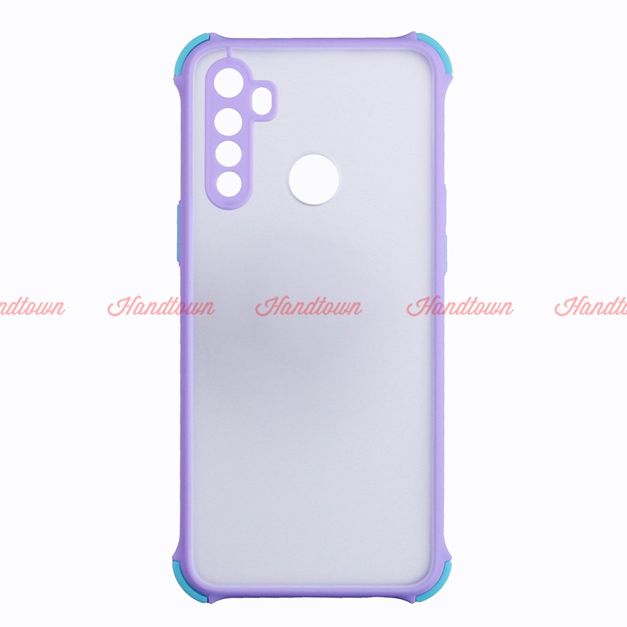 Ốp Lưng Chống Sốc Nhám Realme C3i Realme C3 i C 3i Realme 5 Realme5 Viền Màu Thời Trang TPU Viền Dẻo Lưng Cứng