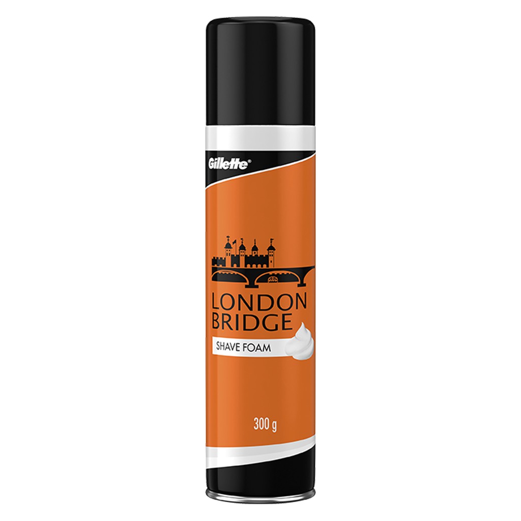 Bọt cạo râu Gillette London Bridge 300g