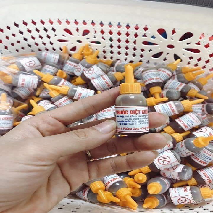 combo 100 lọ thuốc diệt kiến gián tận gốc sinh học