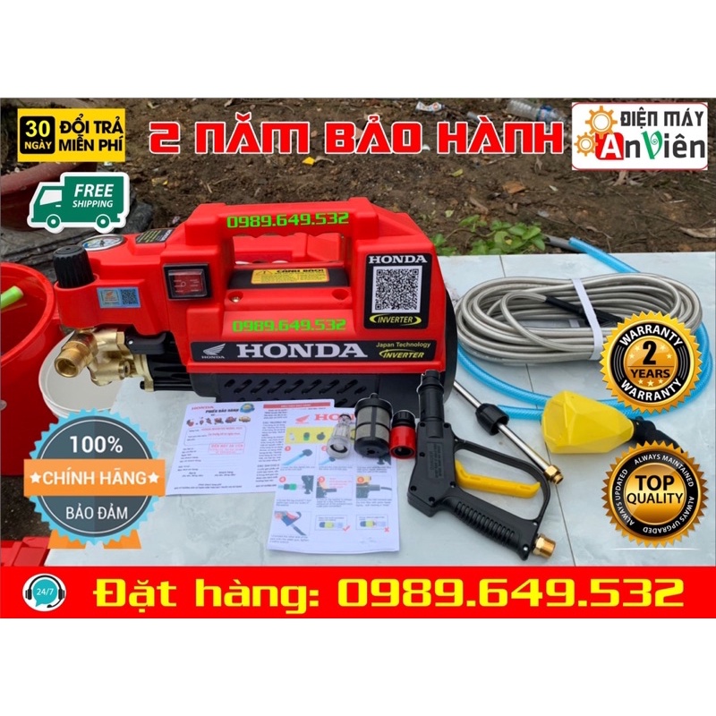 MÁY RỬA XE HONDA INVERTER MODEL 2022 CHÍNH HÃNG THÁI LAN