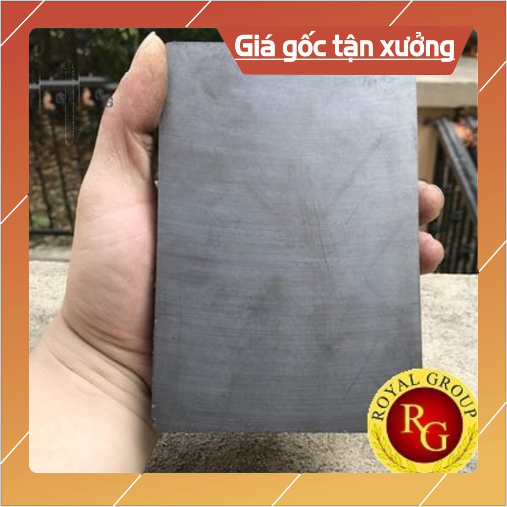 [Xả Kho] Nam châm hình chữ nhật Ferrite 150x100x25mm, nam châm đen kích thước to, lực từ xa.