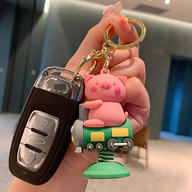 Đồ Chơi Lắc Đầu Hình Gấu Lắc Đầu Dễ Thương Sáng Tạo Trang Trí Nội Thất Xe Hơi