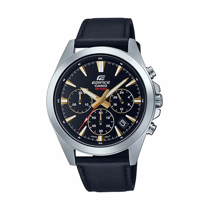 Đồng hồ nam dây da chính hãng Casio EDIFICE EFV-630L-1AVUDF
