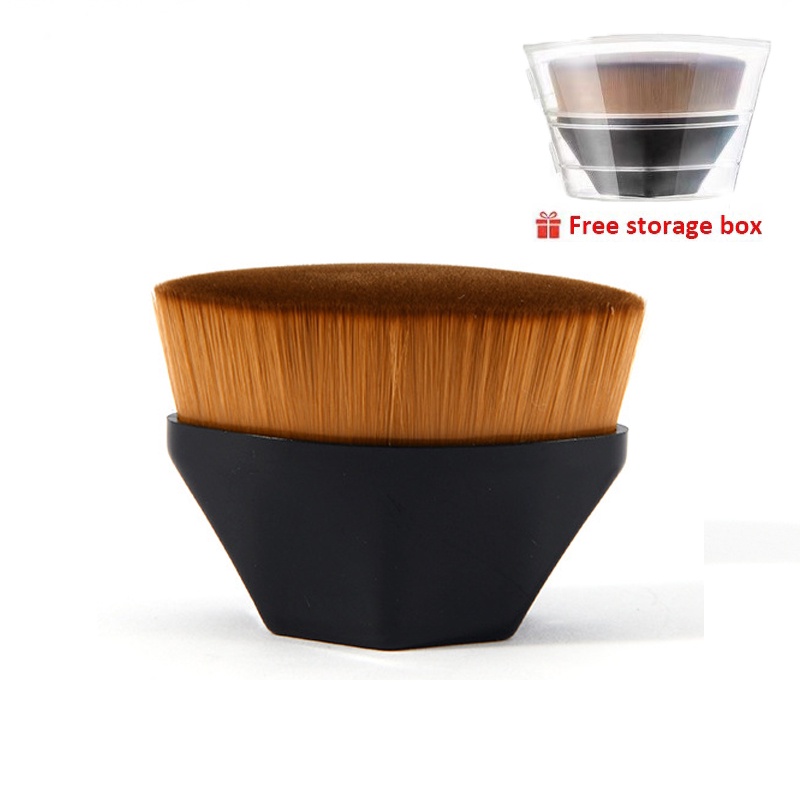 Cọ Trang Điểm Tán Nền Hình Cánh Hoa Cọ Đánh Phấn Nền Trang Điểm Chuyên Nghiệp 55 Đầu Cọ Tiện Dụng