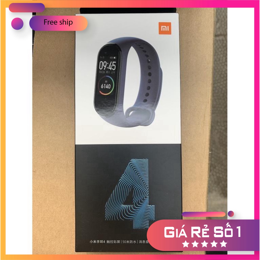 CHỈ SALE HÔM NAY Vòng tay thông minh Miband 4 Xiaomi Tiếng Việt Vòng tay Mi Band4 Xiaomi CHỈ SALE HÔM NAY