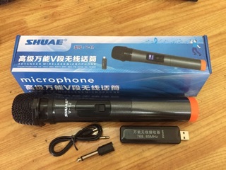 [SALE 10%] Micro karaoke không dây V12 có LCD