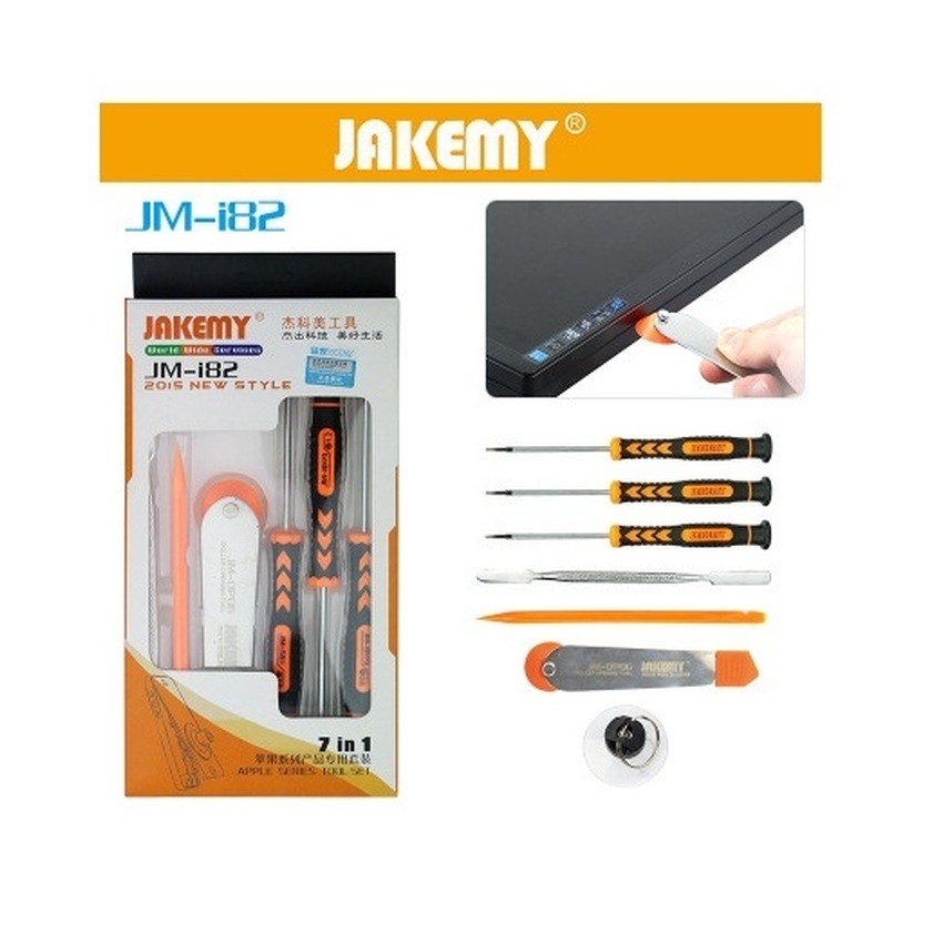 Bộ tua vít sửa chữa thông mình Jakemy JM-i82 (Trắng)