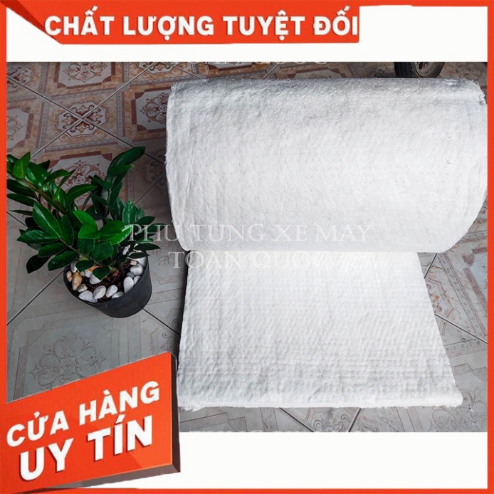 BÔNG GỐM CÁCH NHIỆT CERAMIC ,DÙNG ĐỂ CHỐNG NÓNG,GIẢM ÂM CHO PÔ XE