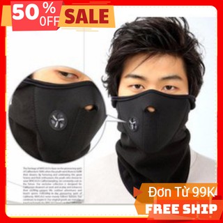[FREESHIP 90K] Khăn che mặt ninja Hàn Quốc chống bụi ô nhiễm không khí