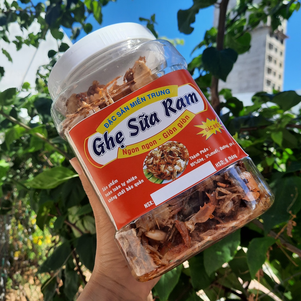 Ghẹ sữa ram hũ 500gr ngon tuyệt | BigBuy360 - bigbuy360.vn