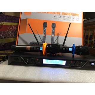 Micro không dây cao cấp JBL VM800 tiếng sạch , chống hú , tự ngắt , cảm biến gia tốc - hát là hay