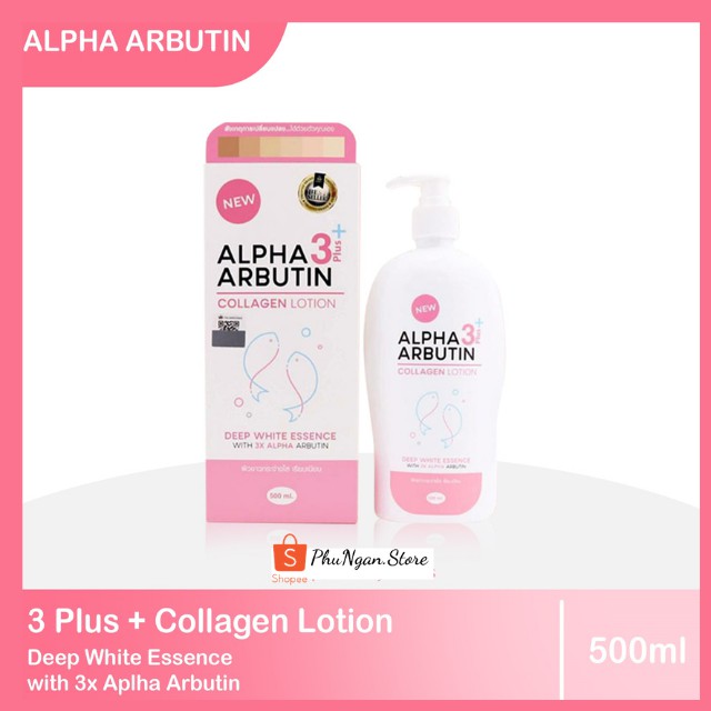 Sữa dưỡng thể Alpha Arbutin Lotion 500ml