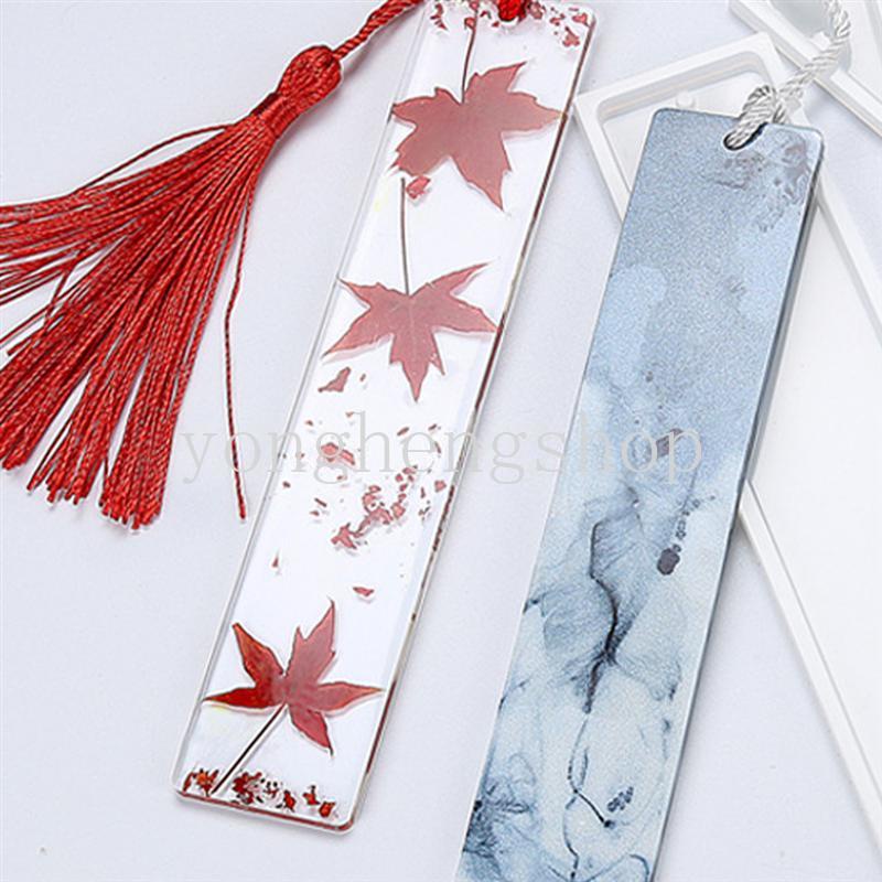 Khuôn Silicone Làm Thẻ Đánh Dấu Sách Trang Sức