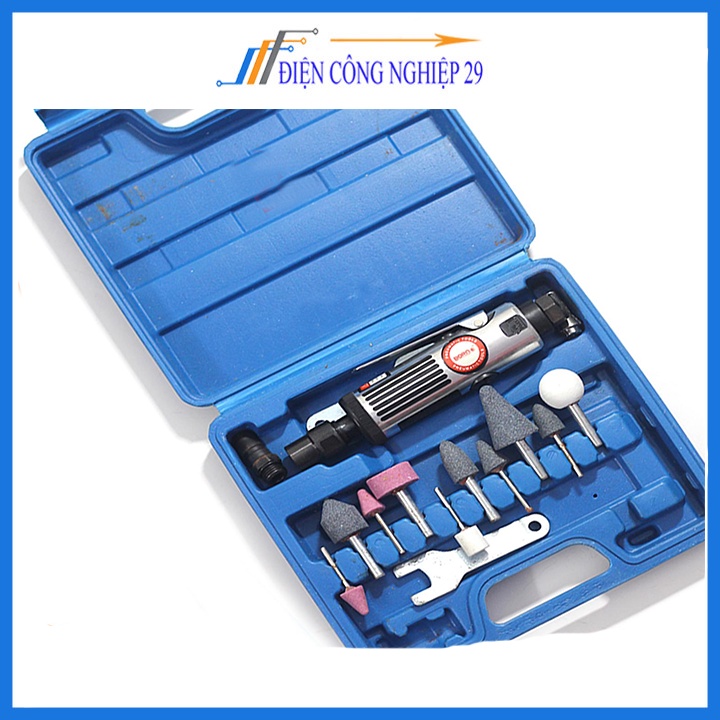Bộ Máy Mài Hơi Mini Cầm Tay Die Grinder 8206 Trục Kẹp 3mm6mm