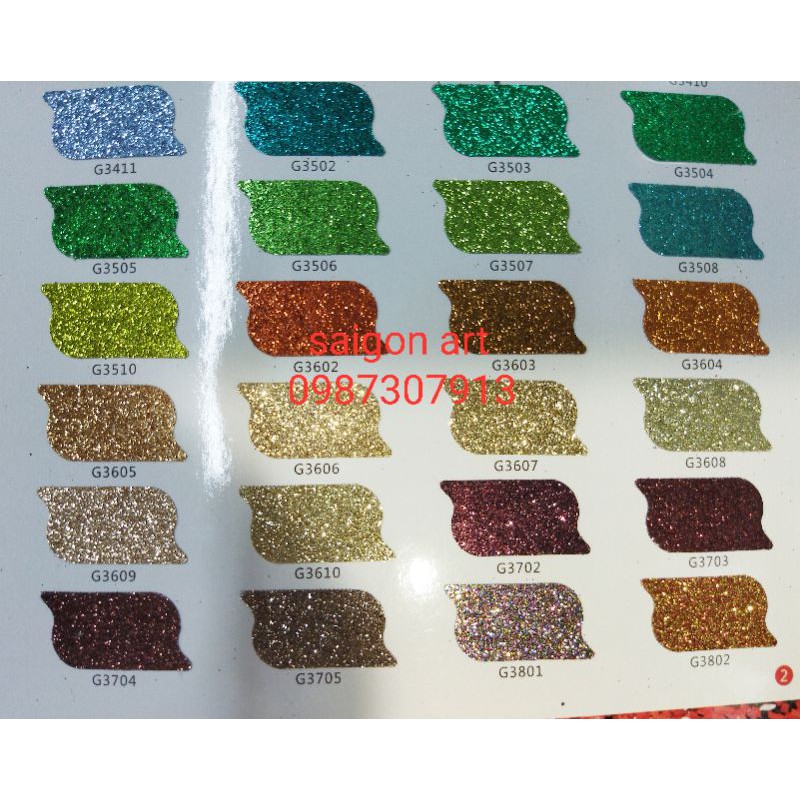 Kim Tuyến Màu Trang Trí Tiệc, Rắc Tết Size Vừa 64 100g