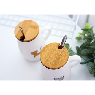 Cốc sứ mèo con dễ thương