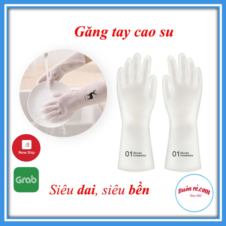 Xả sốc 3 ngày đôi găng tay cao su siêu dai chống hao mòn bảo vệ đôi tay 00222