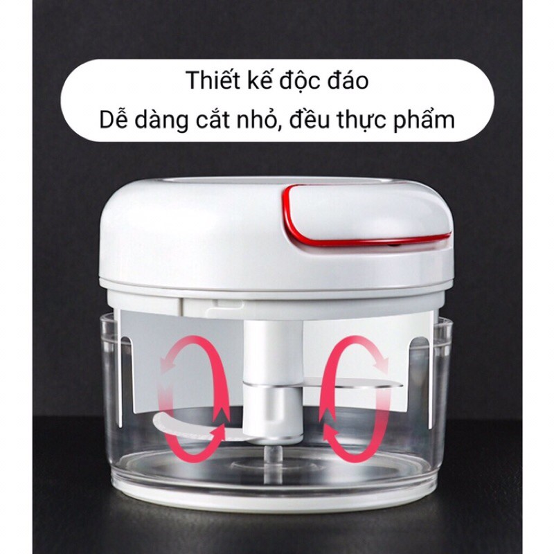 Dụng cụ say tỏi ớt đa năng cầm tay mini siêu tiện lợi