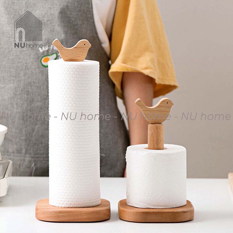 nuhome.vn | Cây để giấy ăn - Toki, cây để giấy nhà bếp bằng gỗ cao cấp được thiết kế mộc mạc, sang trọng và đẹp mắt