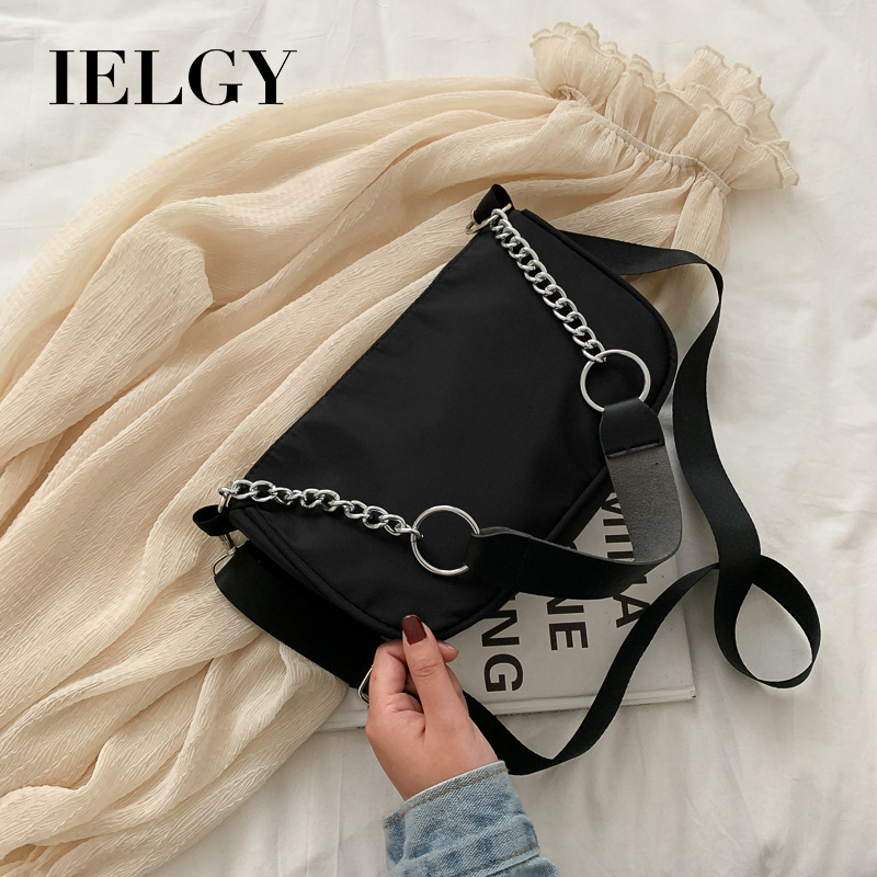 IELGY Túi đeo chéo thời trang Hàn Quốc cá tính cho nữ