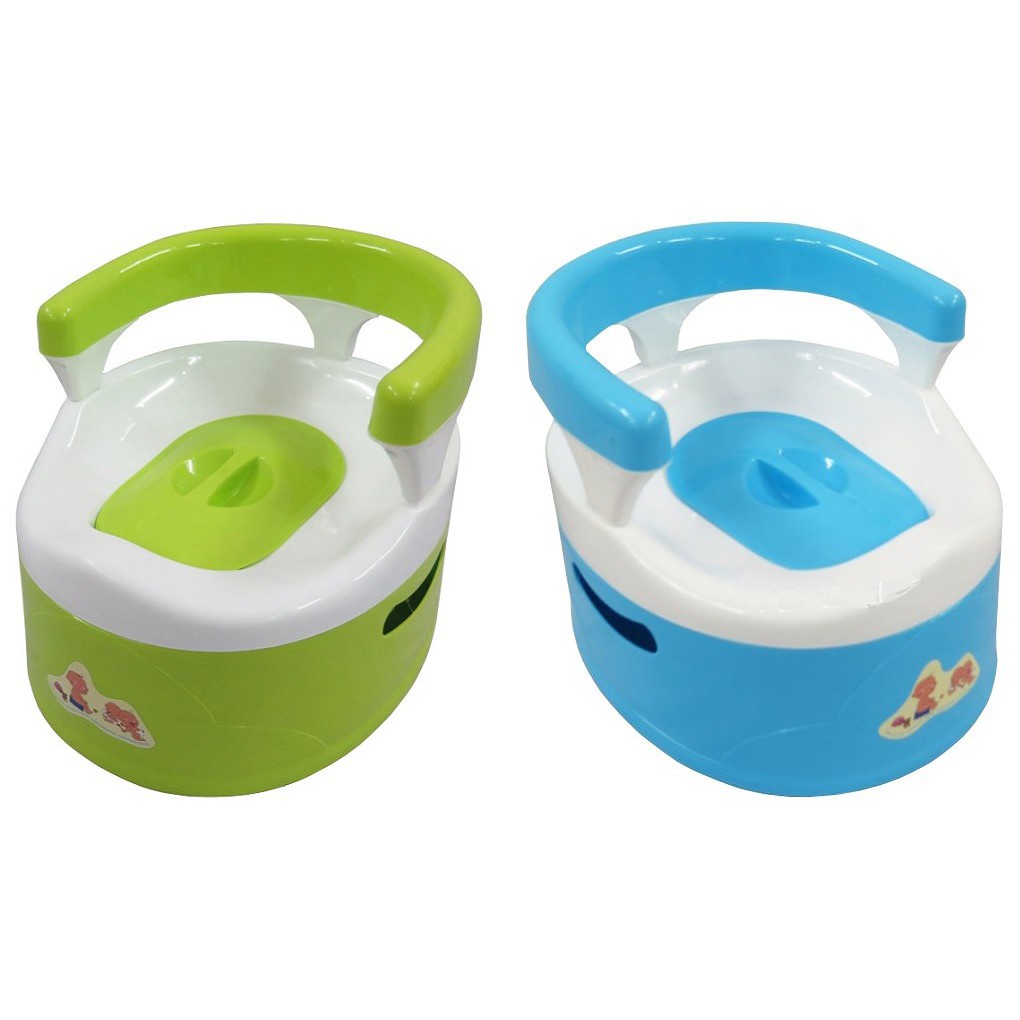 Bô vệ sinh cho bé có ngai tựa lưng cao 10cm - Dụng cụ vệ sinh tiện lợi cho