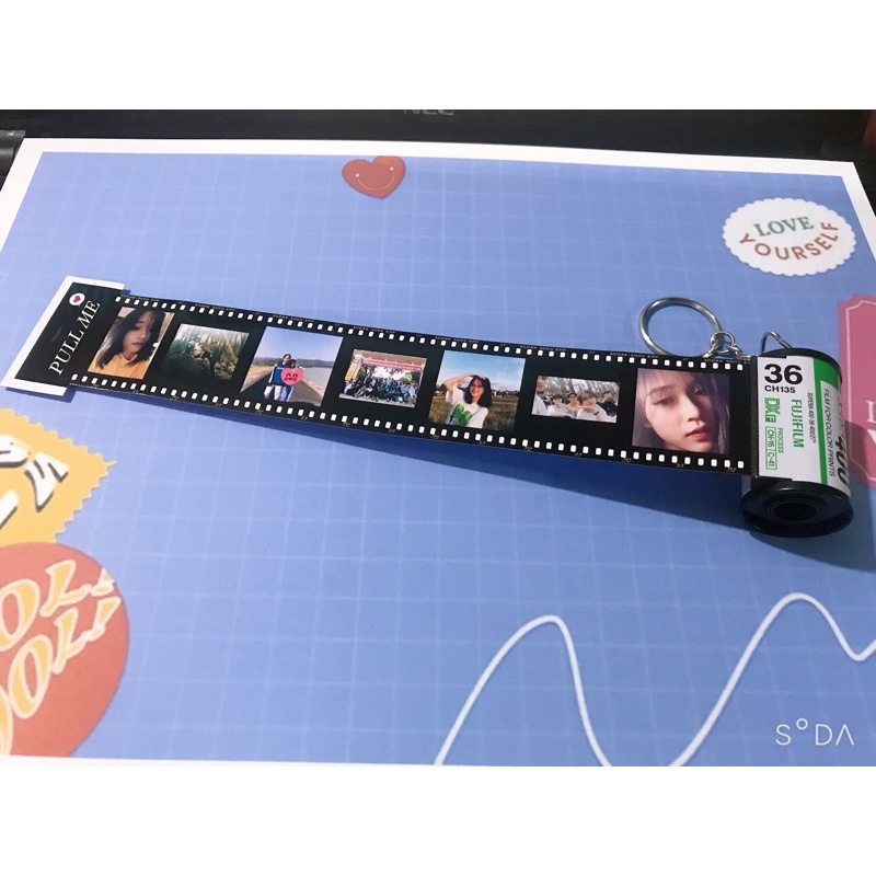 Móc khoá cuộn Film máy ảnh loại hiếm gặp 💜